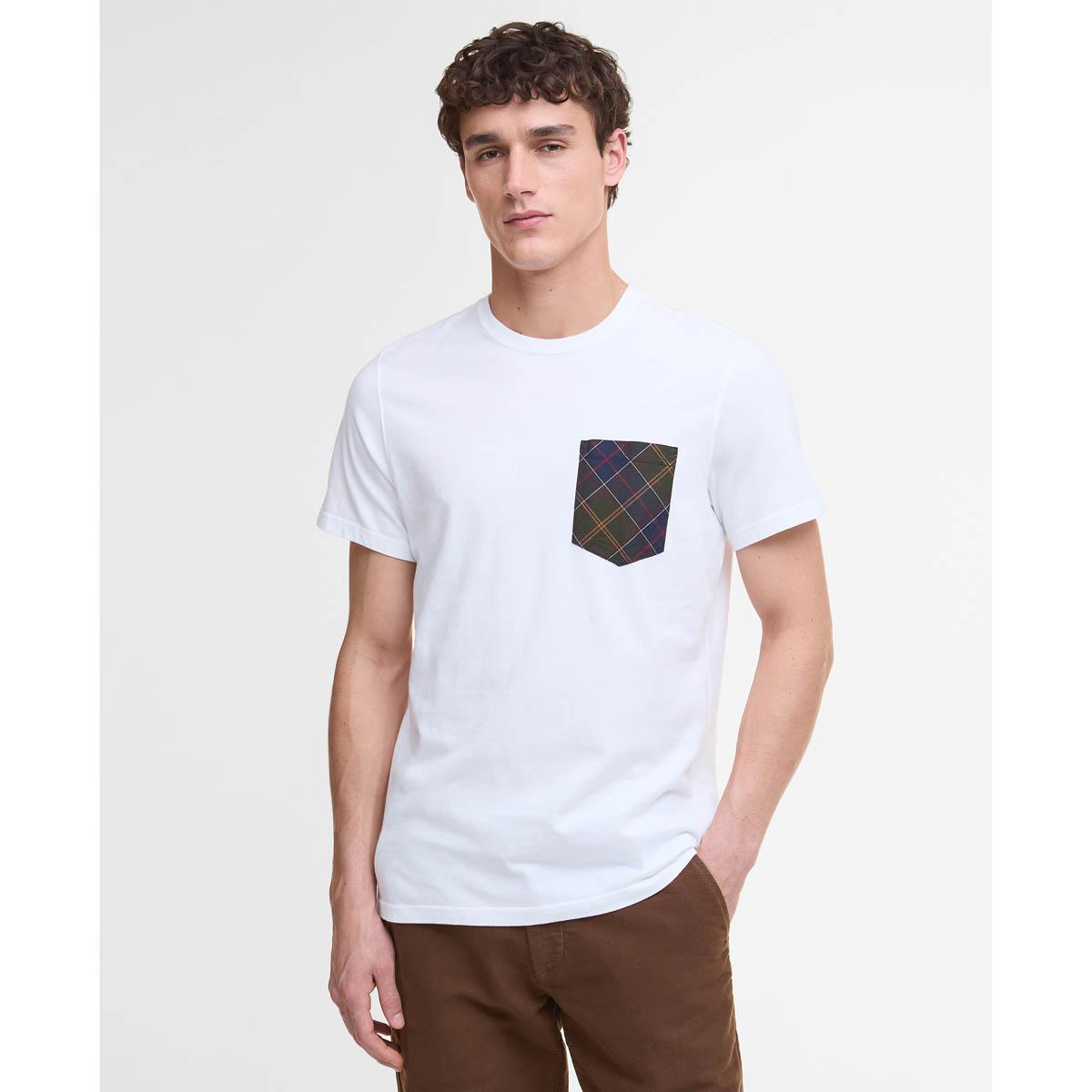 Barbour Mens Arnside Tartan Pocket T-Shirt