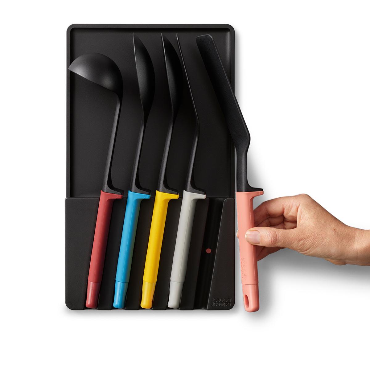 Multicolour Joseph Joseph Elevate 5-Piece In-Drawer Utensil Set Storage