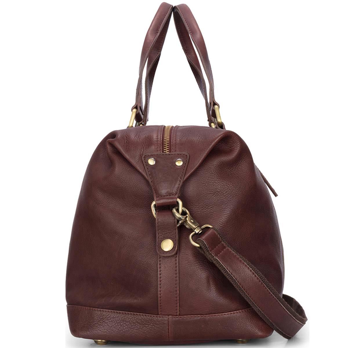 Hoggs Of Fife Monarch Leather Carryon Holdall