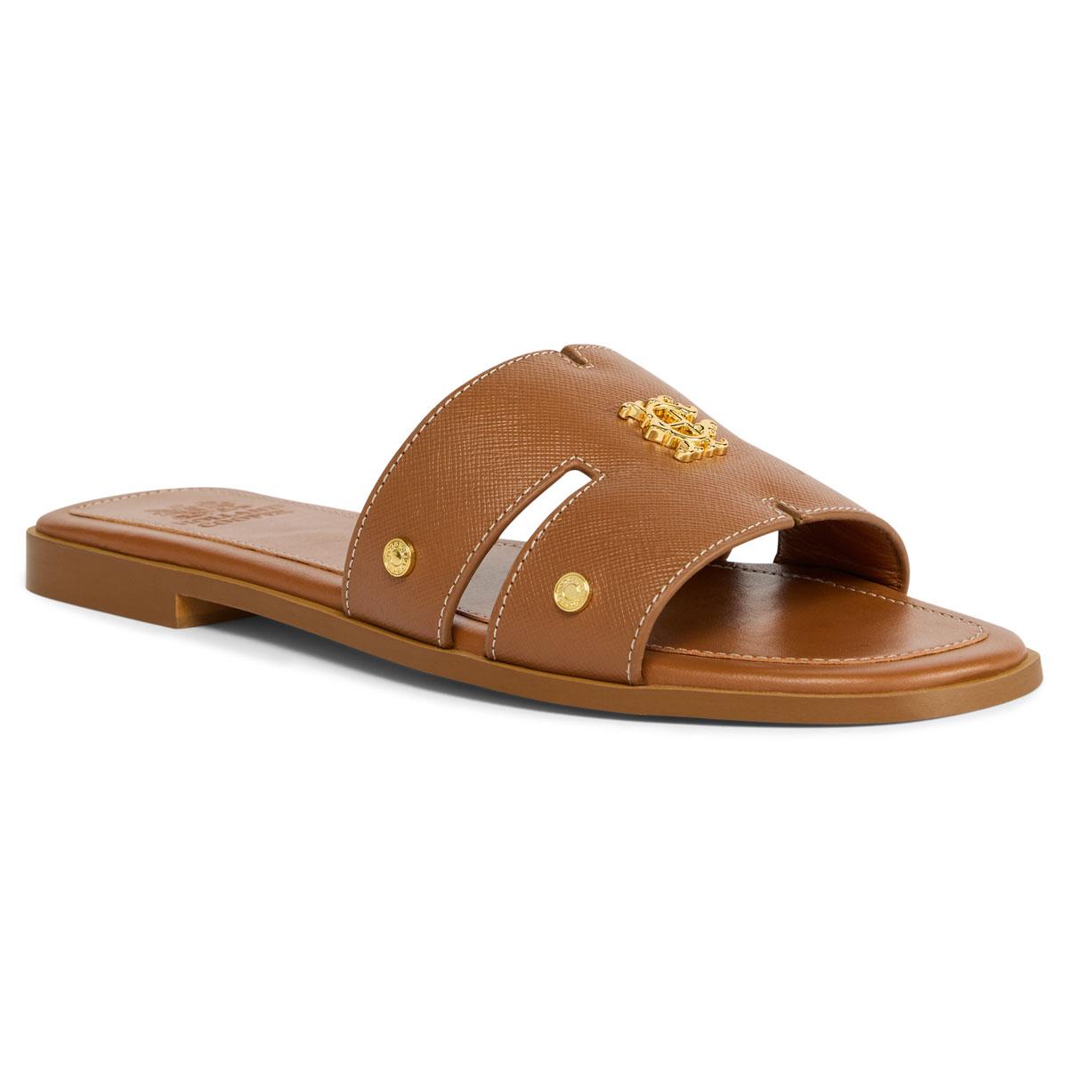 Holland Cooper Womens Heraldic Monogram Slides