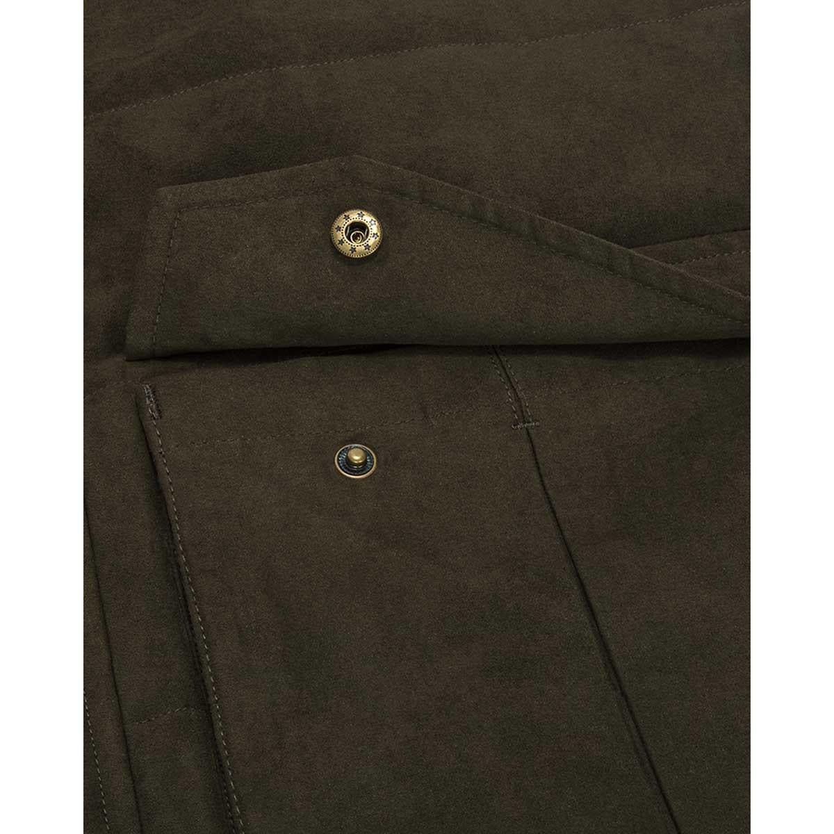 Loden Hoggs Of Fife Mens Glenbervie Quilted Gilet Pocket