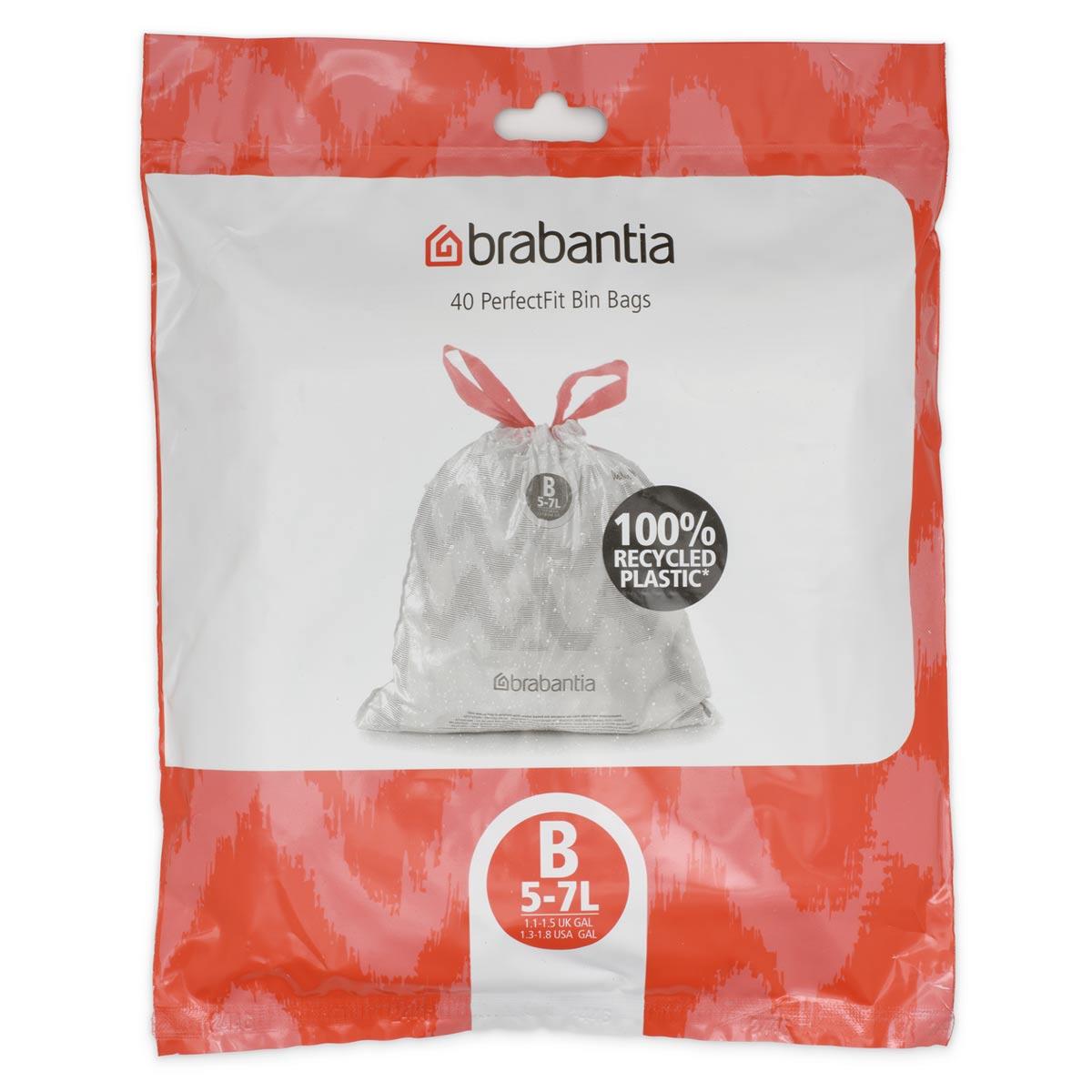 Brabantia PerfectFit Bin Liner Dispenser Pack Size B