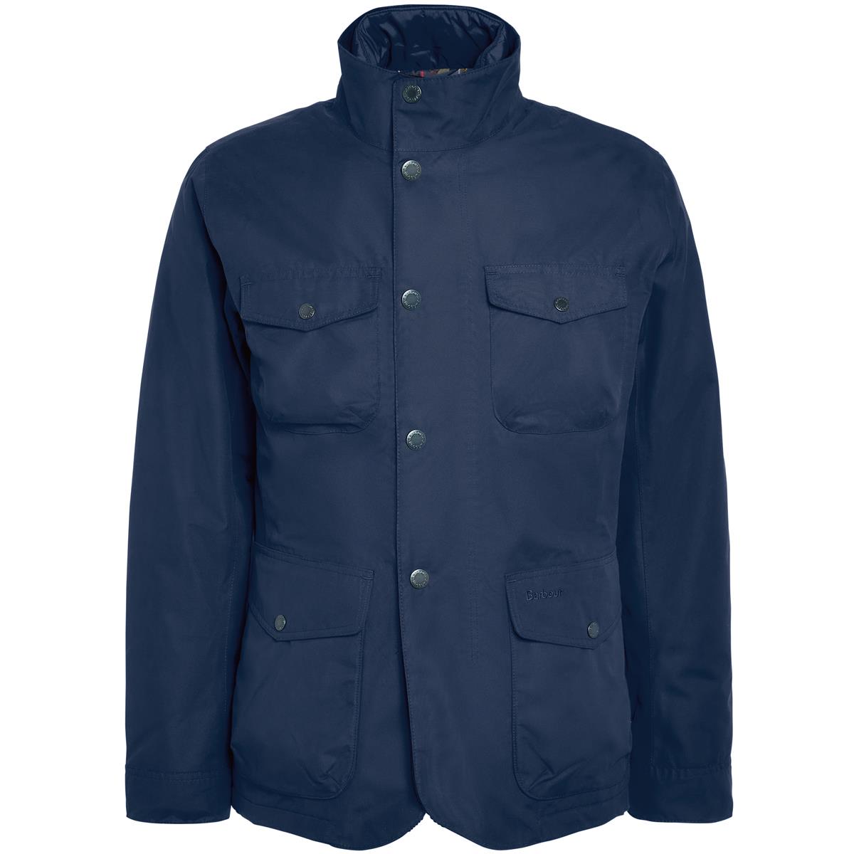 Navy Barbour Mens Ogston Jacket