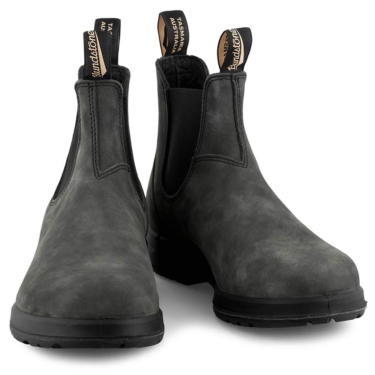 Rustic Black Blundstone Unisex All Terrain 2055 Chelsea Boot Front