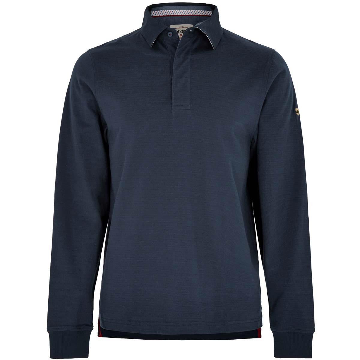 Navy Dubarry Mens Furlong Rugby Top