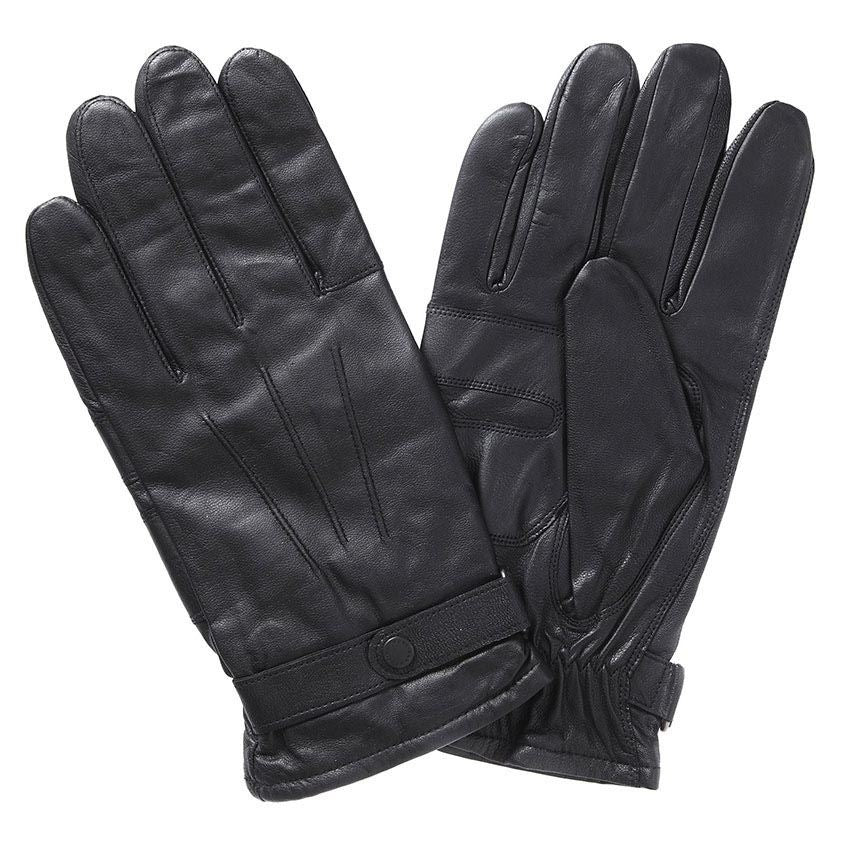 Barbour Mens Burnished Leather Gloves