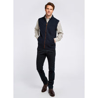 Navy Dubarry Mens Upperwood Knit On Model