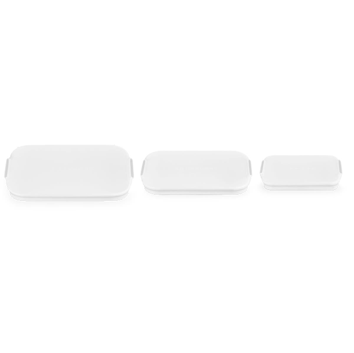 Le Creuset Set of 3 Silicone Heritage Lid Covers