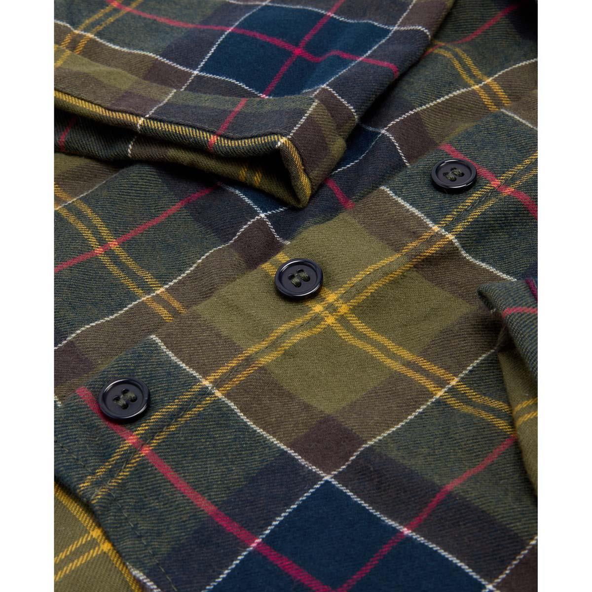 Barbour Tartan Fortrose Dog Shirt