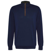 Barbour Mens Bayfield Knitted Half Zip Jumper