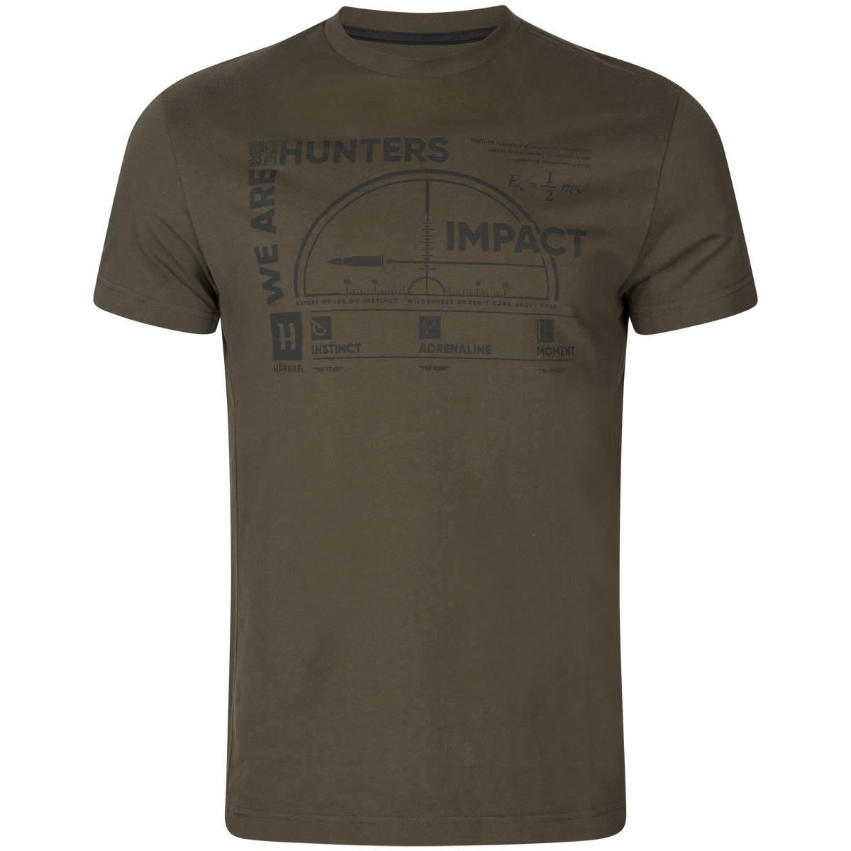 Willow Green Harkila Mens Impact T-Shirt