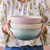 Le Creuset Stoneware Serving Bowl La Jardin Collection lifestyle
