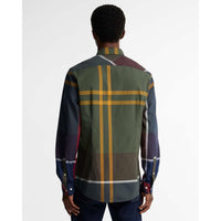 Classic Tartan Barbour Mens Oversized Tartan Dunoon Tailored Shirt Back
