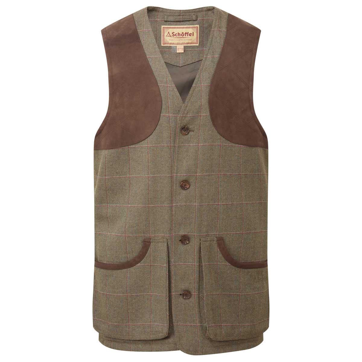 Lochlane Tweed Schoffel Mens Ptarmigan Tweed Waistcoat II