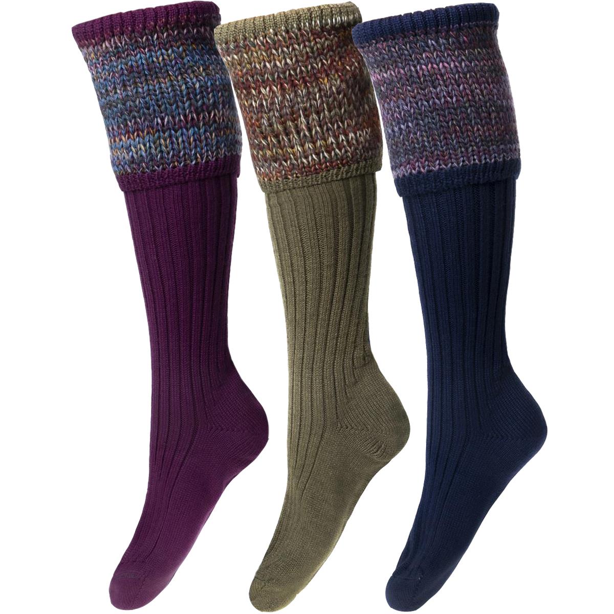 House Of Cheviot Womens Lady Katrine Sock