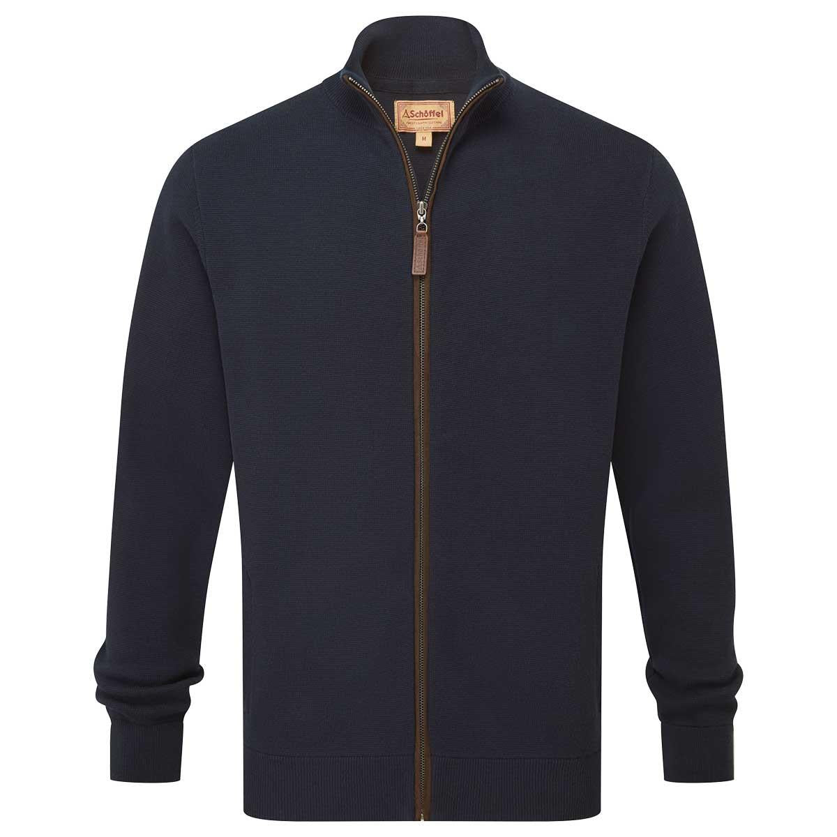 Schoffel Mens Marlow Full Zip Jumper