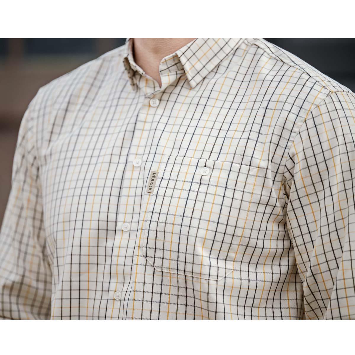 Harkila Mens Haywood Wool Blend L/S Shirt