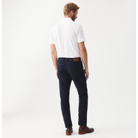 Navy R.M. Williams Mens Ramco Moleskin Jeans Lifestyle Rear