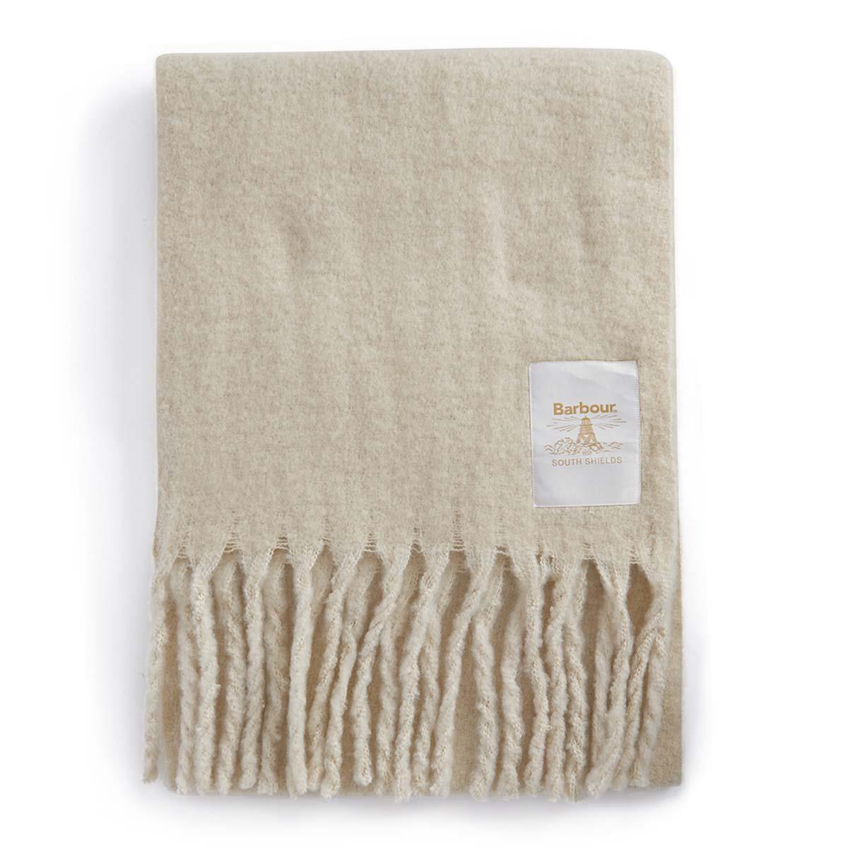 Oatmeal Barbour Womens Ellison Scarf