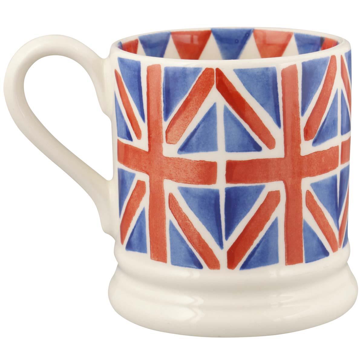 Emma Bridgewater British Union Jack Half Pint Mug RIGHT