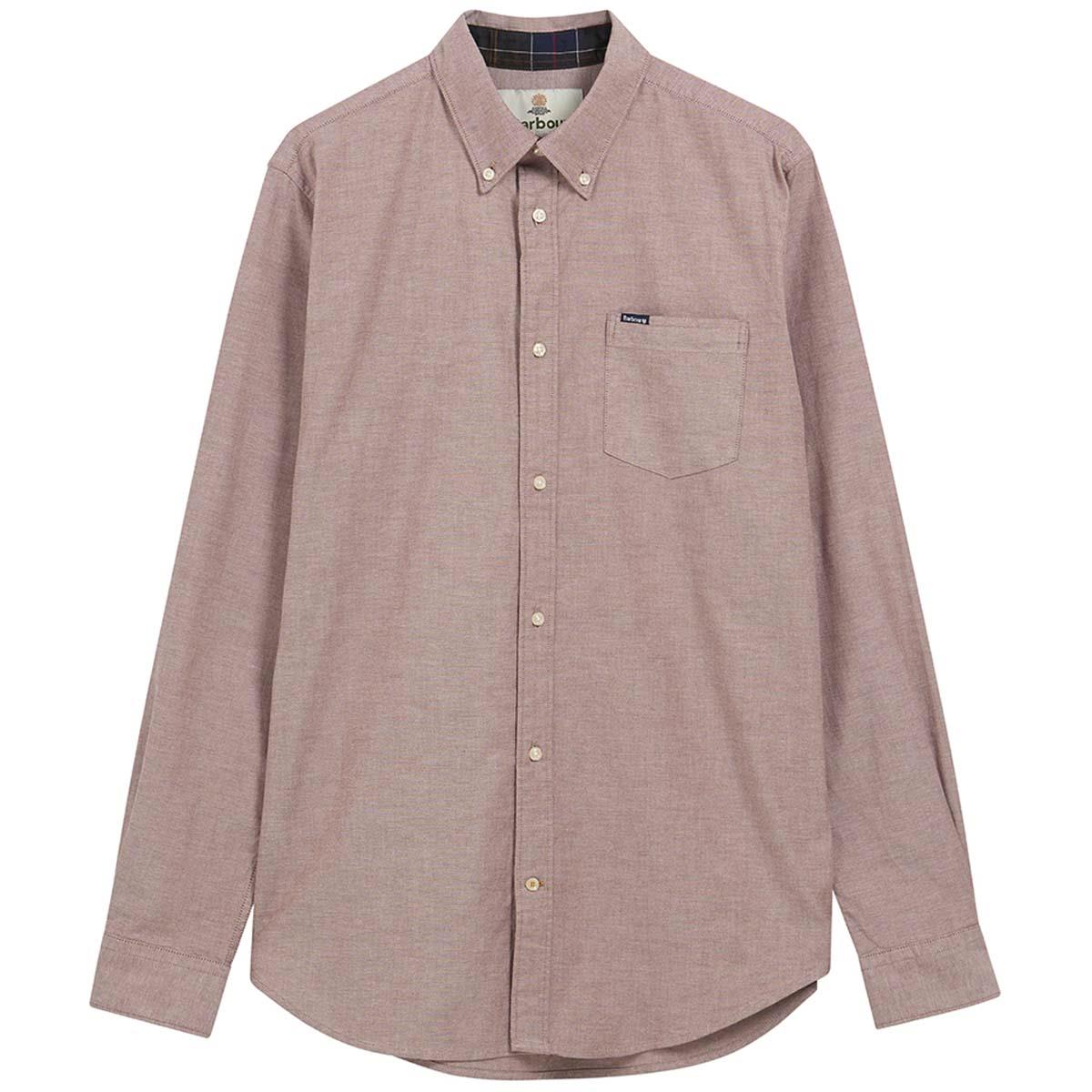 Russet Brown Barbour Mens Marsden Tailored Oxford Shirt