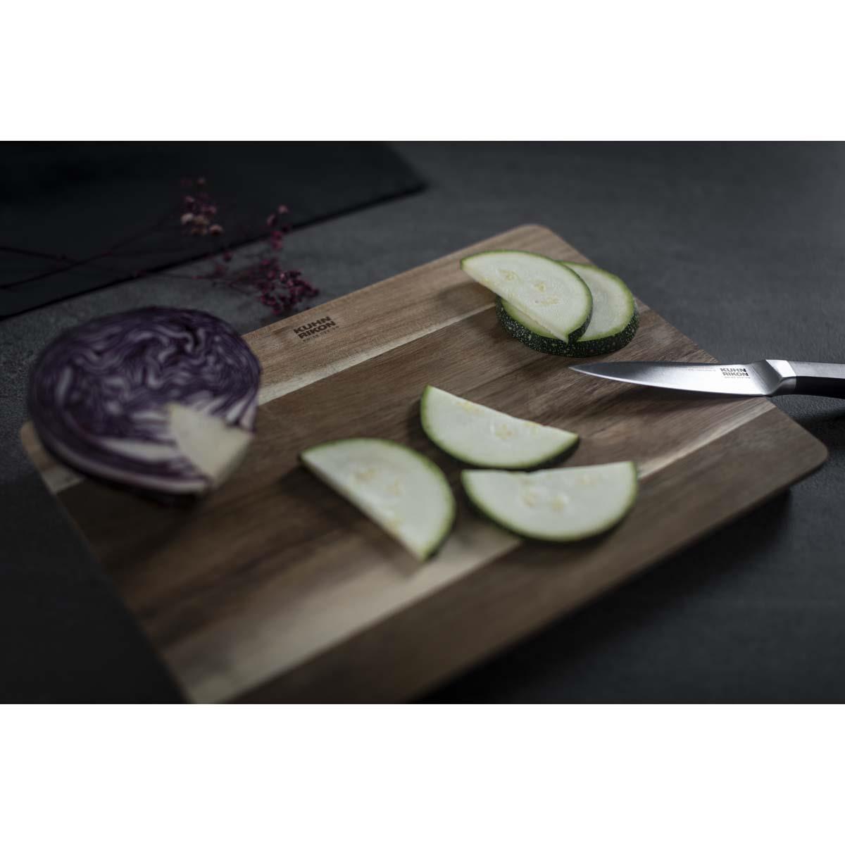 Kuhn Rikon Culinary Forged Acacia Cutting Board LS5