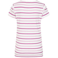 Pink Lazy Jacks Womens LJ8 Breton Top Back