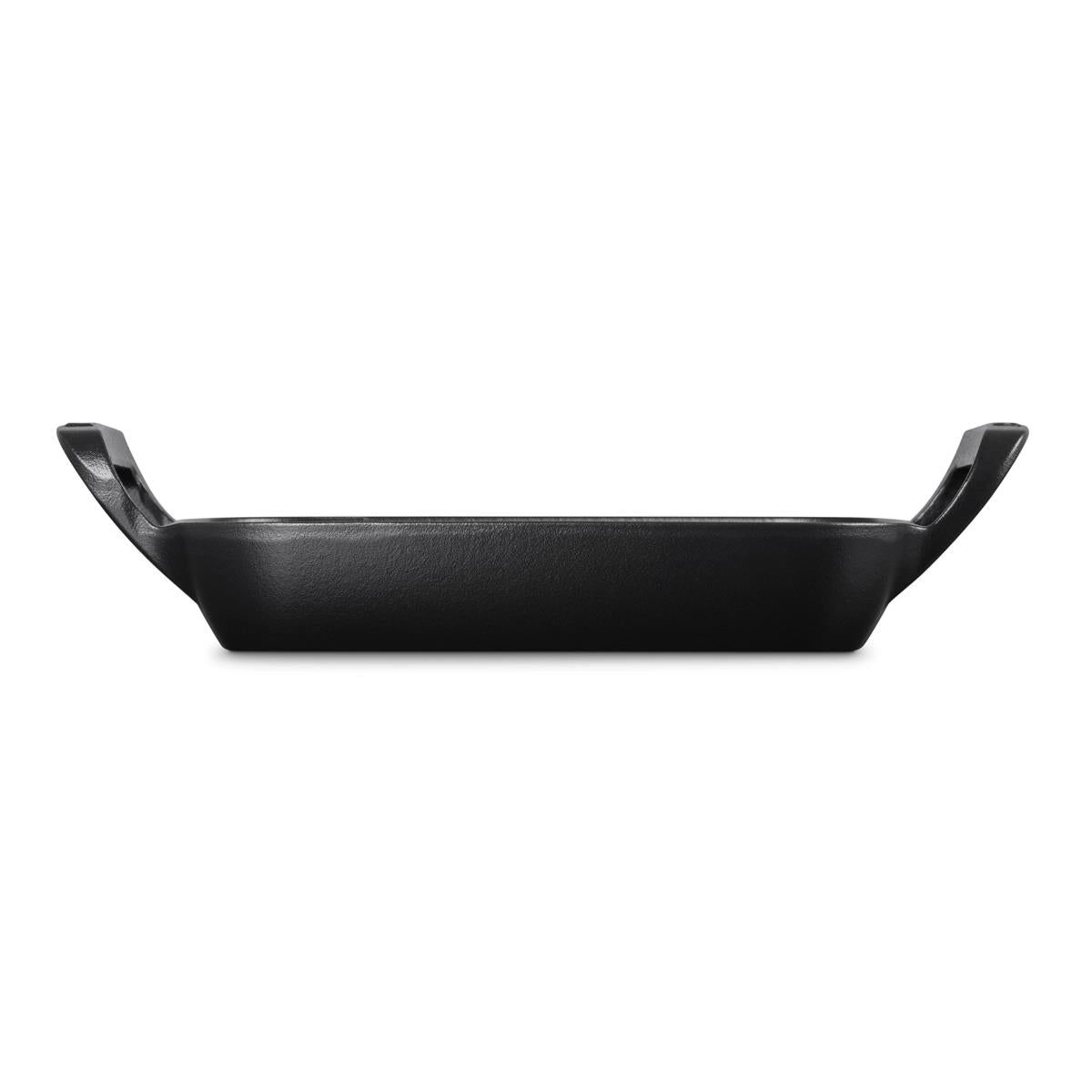 Le Creuset Cast Iron BBQ Square Grill depth