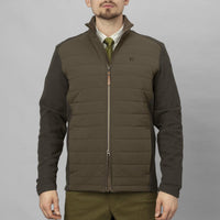 Willow Green Harkila Mens Sandhem Pro Insulated Cardigan Front