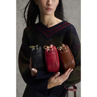 Barbour Womens Daphne Mini Leather Crossbody Bag