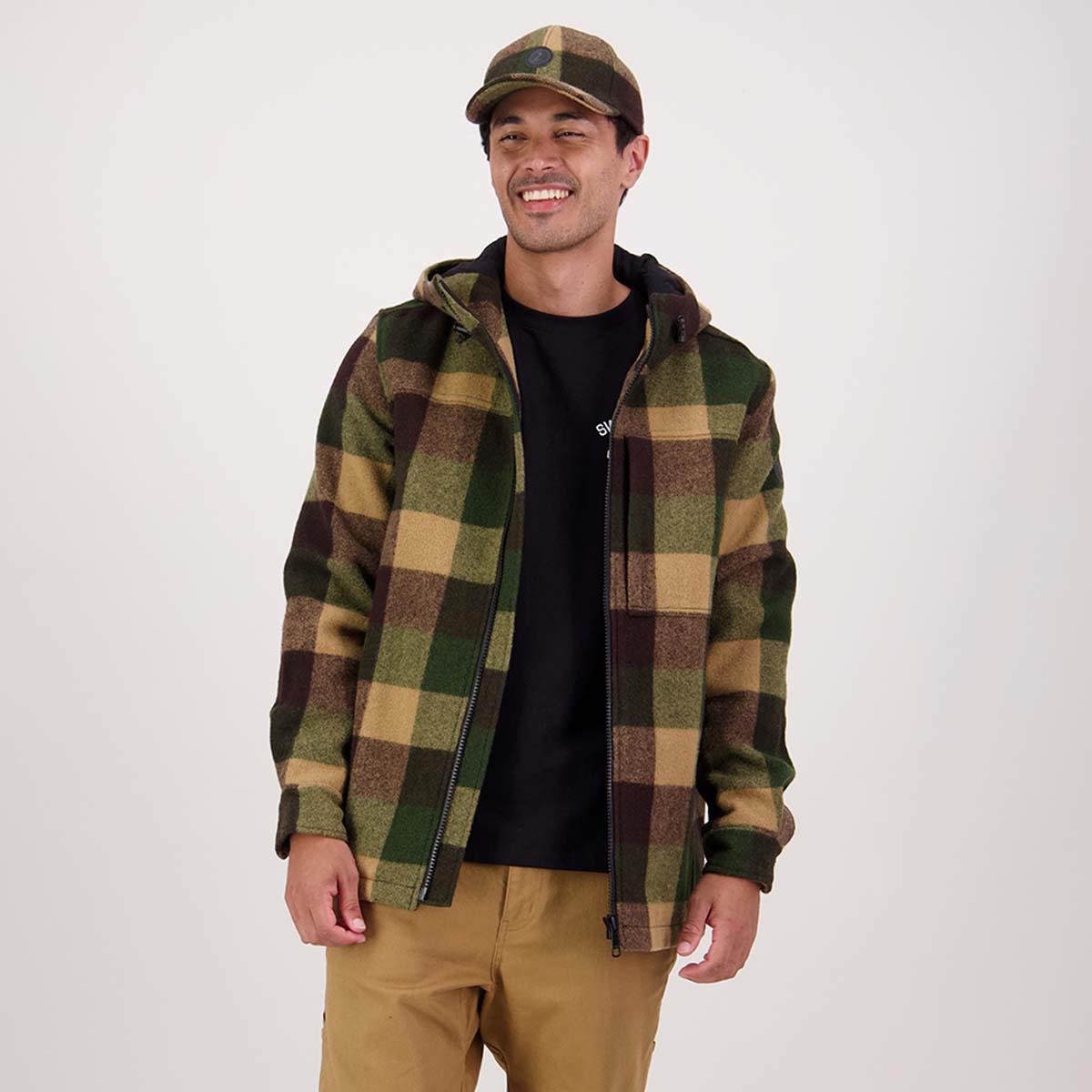 Swanndri Mens Hudson Wool Hoody