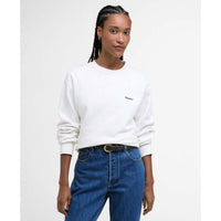 Cloud Barbour Womens Bede Os Crew Sweatshirt Front
