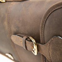 Teales Devonshire Leather Buckle Flap Gun Slip