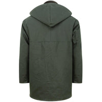 Olive Hoggs Of Fife Padded Wax Jacket Rear