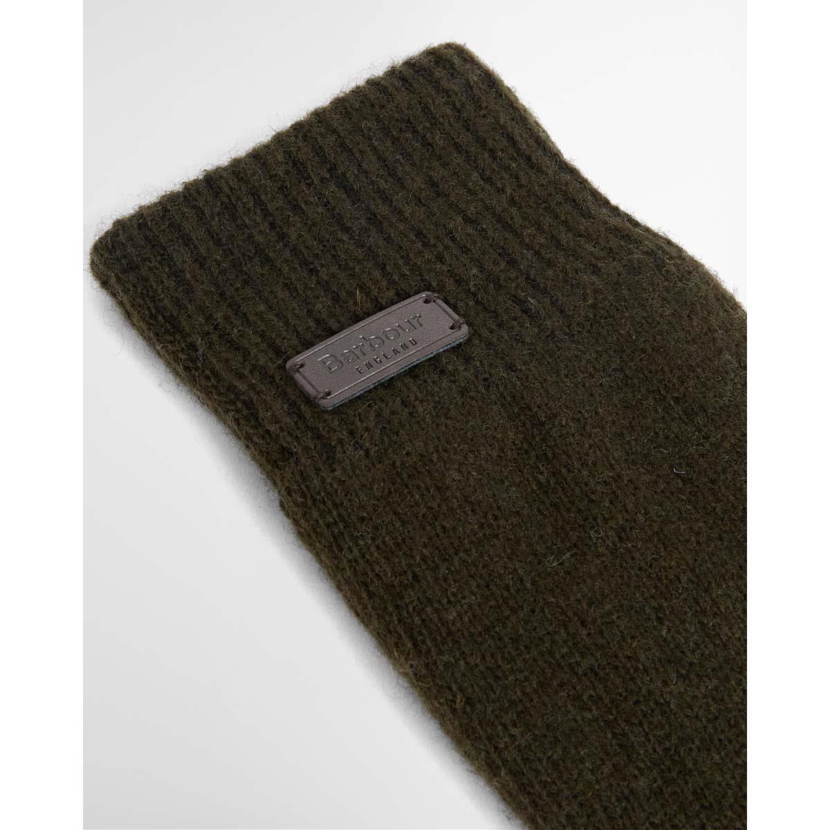 Barbour Mens Carlton Beanie & Gloves Gift Set