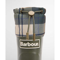 Olive/Ancient Tartan Barbour Womens Mowbray Mid Welly toggle