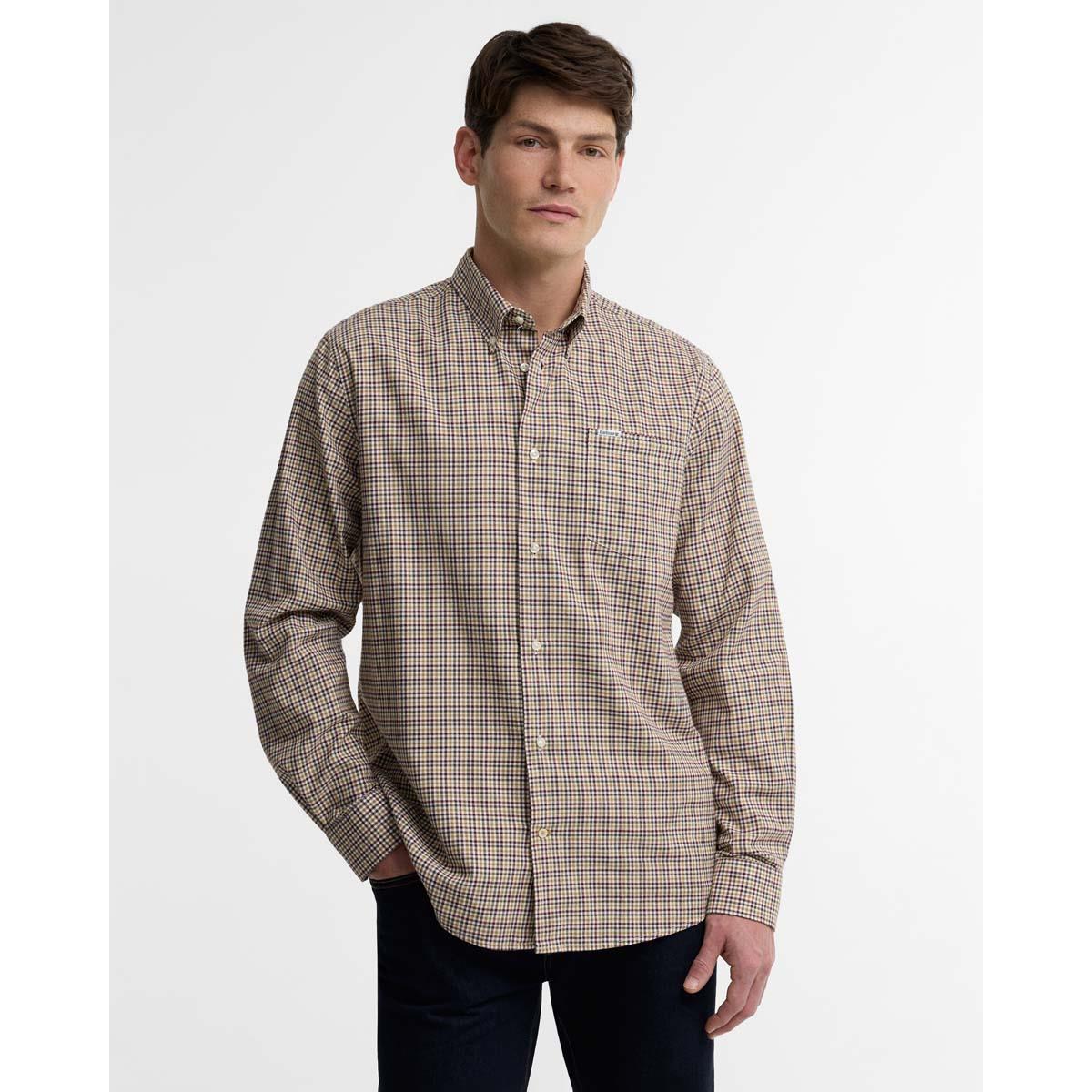 Barbour Mens Farmtown Regular Fit Checked Shirt