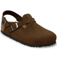 Carafe Birkenstock Tokio Suede Leather Backstrap Clogs