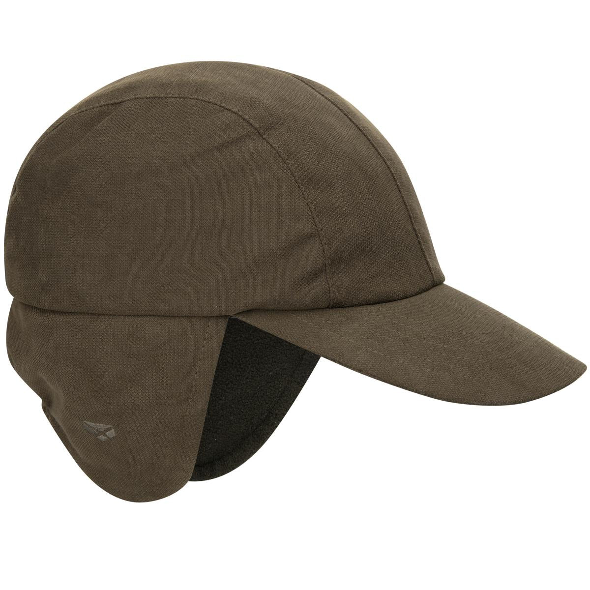 Dark Green Hoggs Of Fife Mens Struther Waterproof Hunt Cap