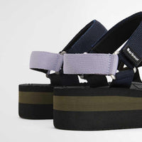 Black/Dress Tartan Mila Sandal heel