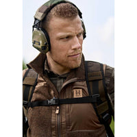 Dark Earth Harkila Kalix Fleece Waistcoat Chest Detail