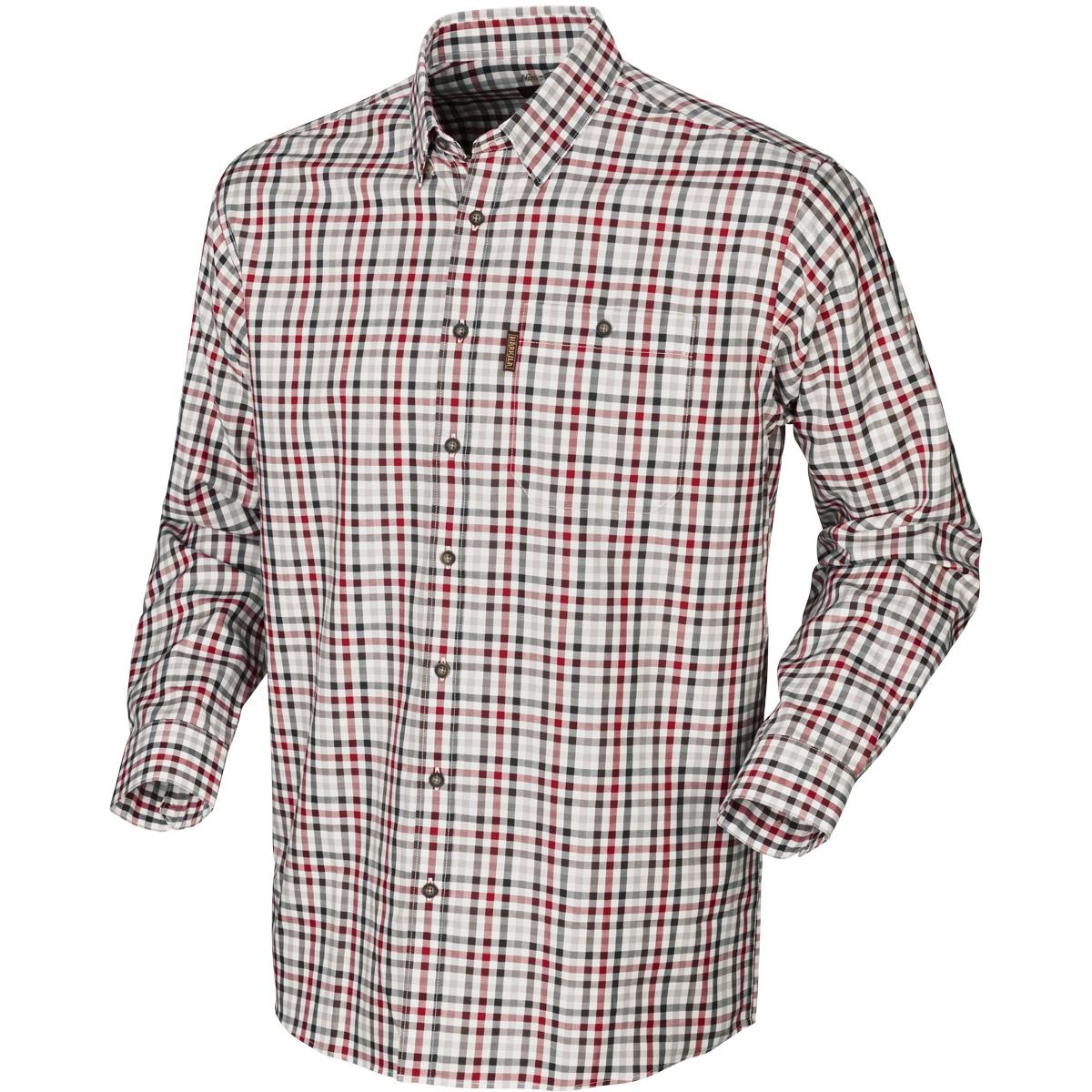 Jester Red Check Harkila Mens Milford Shirt