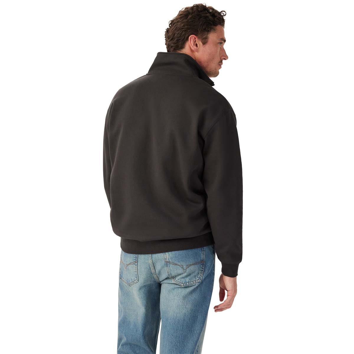 Charcoal R.M. Williams Mens Mulyungarie Top back