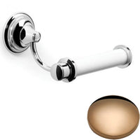 Antique Gold Samuel Heath Fairfield Toilet Roll Holder N9537