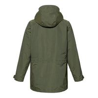 Deep Green Musto Mens Outdoor Country Westmoor Waterproof Coat Back