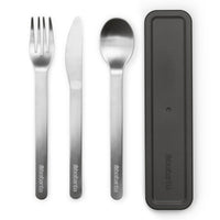 Dark Grey Brabantia Make & Take Cutlery Set