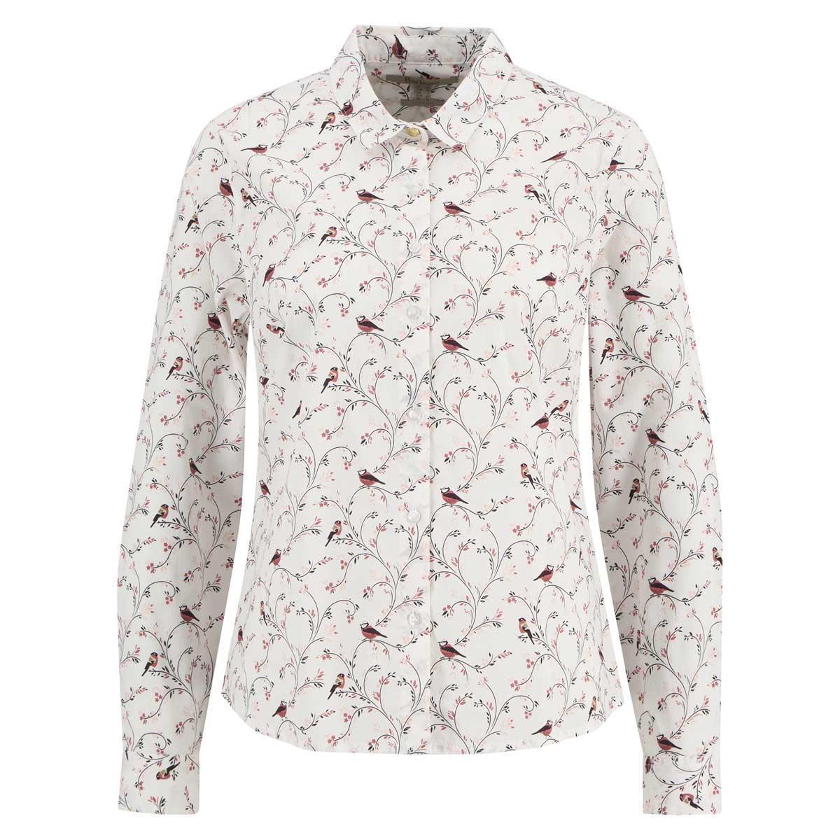 Floral Bird Barbour Womens Brambles Shirt
