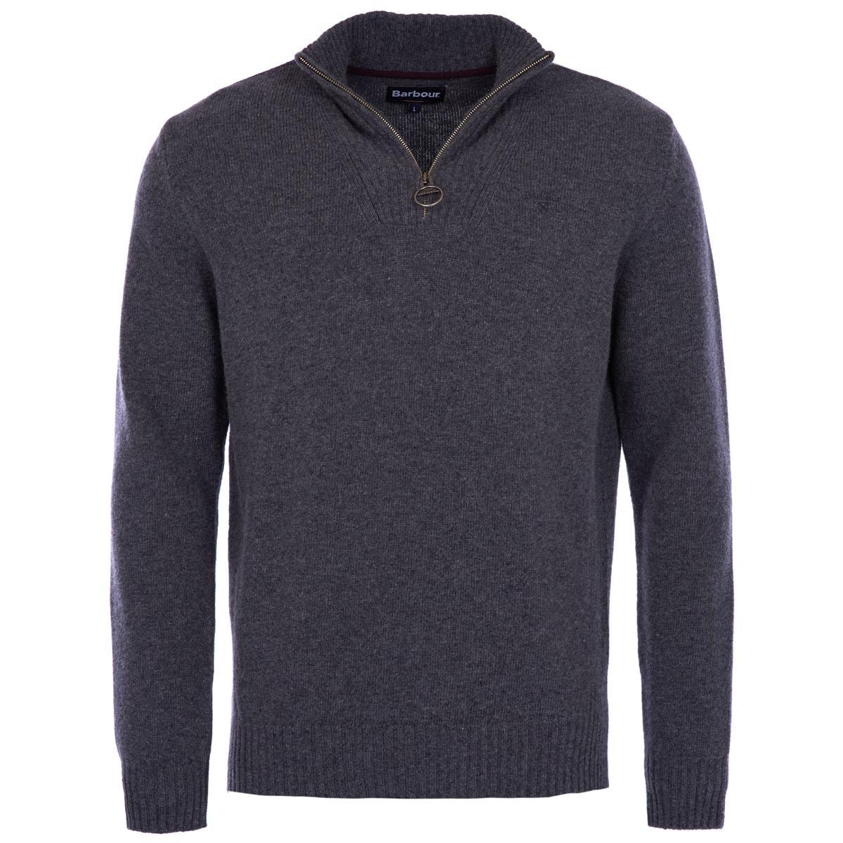 Barbour Essential Lambswool Half Zip Jumper