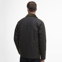 Fern Barbour Mens Cordale Wax Jacket Model Back