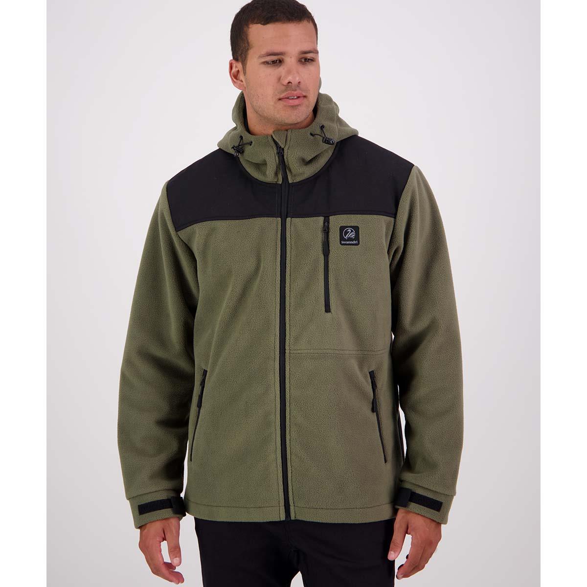 Swanndri Mens High Rock Stormshield Fleece Jacket